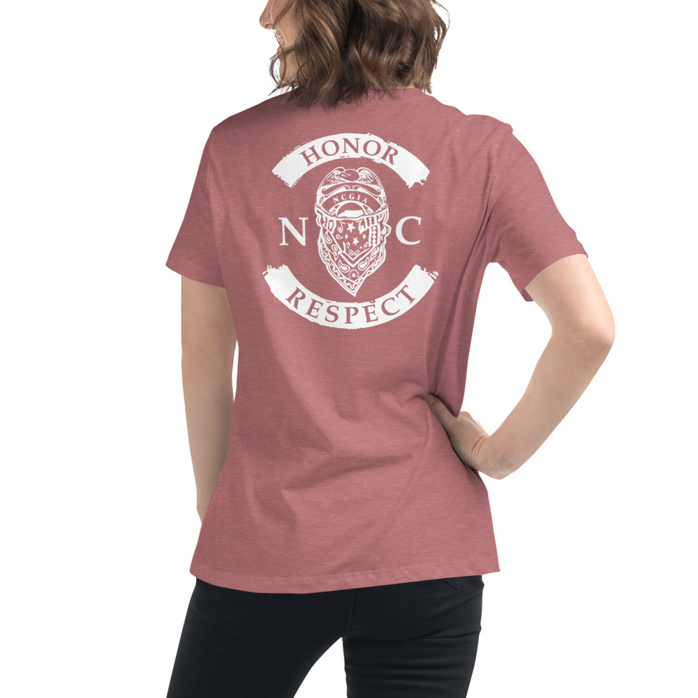 Women\'s Relaxed T-Shirt – NCGIA | North Carolina Gang Investigators  Association