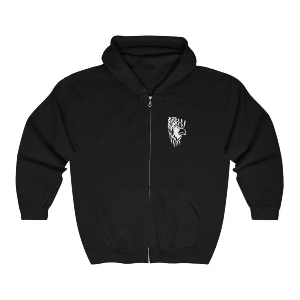 Unisex Heavy Blend™ Full Zip Hooded Sweatshirt  Logo (Front Only)