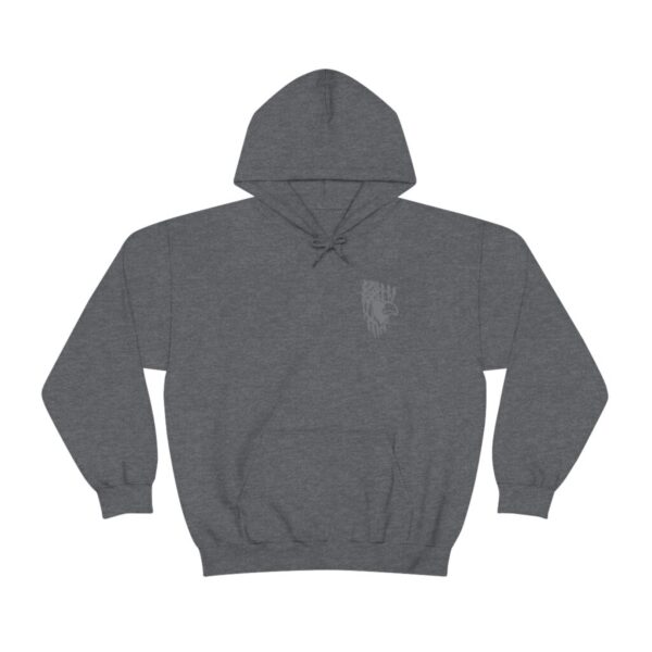 Unisex Heavy Blend™ Hooded Sweatshirt Gray Logo (Front Only)